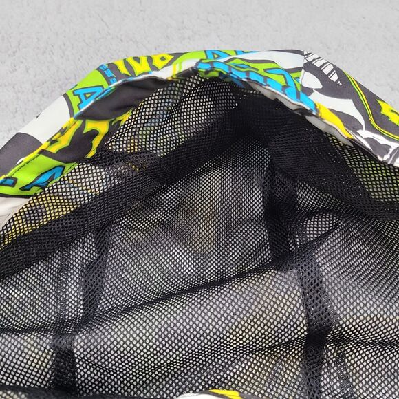 Billabong Jacket Mens Small Windbreaker Mesh Liner Cool Graphics‎ Hooded - Picture 5 of 12